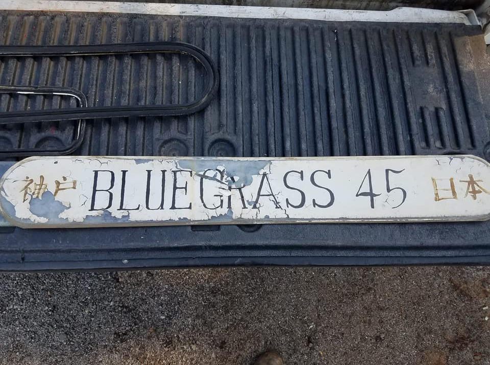 WK 99 Bus Plate